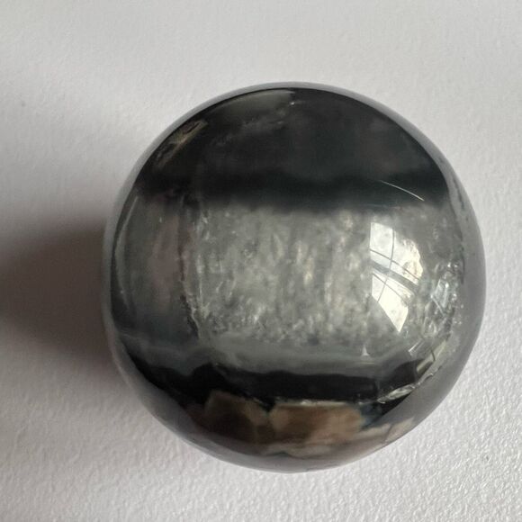 Volcano Agate Sphere UV Reactive (#3) - Picture 2 of 12